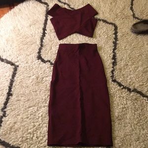 Two piece Reformation Dress